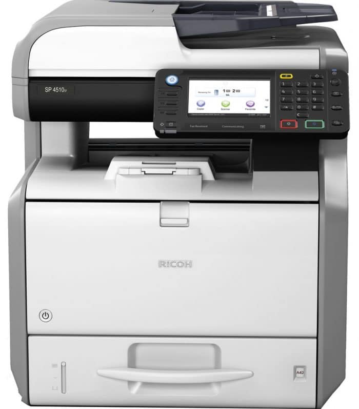 Ricoh sp 4510sf как настроить сканер